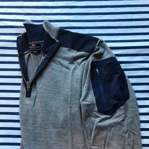 Vineyard vines merino wool performance 1/4 zip
